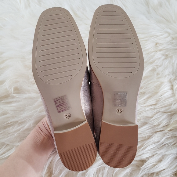 NWOB Pazolini Made In Italy Metalic Slip On Loafers Women's Size 36 EU /5.5-6US - Picture 5 of 7